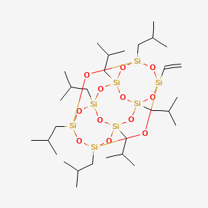 molecular formula C30H66O12Si8 B1599404 PSS-乙烯基-七异丁基取代 CAS No. 444315-18-8
