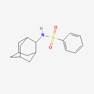 molecular formula C16H21NO2S B1599409 N-(2-adamantyl)benzenesulfonamide CAS No. 6517-14-2
