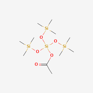 molecular formula C11H30O5Si4 B1599422 TRIS(TRIMETHYLSILOXY)SILANOL CAS No. 74098-43-4