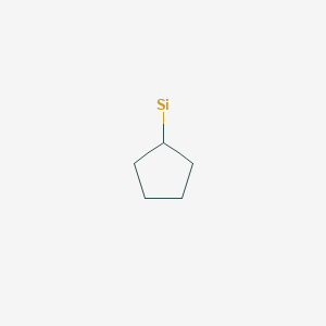 molecular formula C5H9Si B1599431 Silane, cyclopentyl- CAS No. 80249-74-7