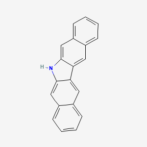 molecular formula C20H13N B1599436 6H-Dibenzo[b,h]carbazole CAS No. 242-50-2