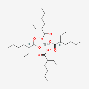 molecular formula C8H16O2Ti B1599437 Titanium(IV) 2-Ethylhexanoate CAS No. 3645-34-9
