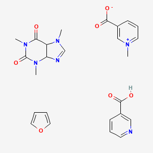 molecular formula C25H28N6O7 B1599447 Coffee extract CAS No. 84650-00-0