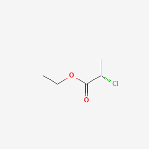molecular formula C5H9ClO2 B1599451 ETHYL (S)-2-CHLORO PROPIONATE CAS No. 74497-15-7