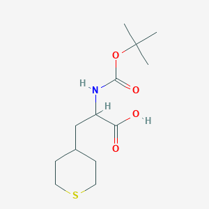2-N-Boc-amino-3-(4-tetrahydrothiopyranyl)propionic acid