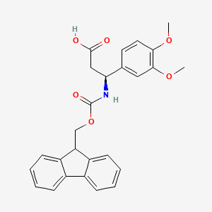 Fmoc-(S)-3-Amino-3-(3,4-dimethoxy-phenyl)-propionic acid