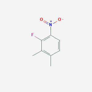 molecular formula C8H8FNO2 B1599535 3-Fluoro-4-nitro-o-xylene CAS No. 3013-30-7