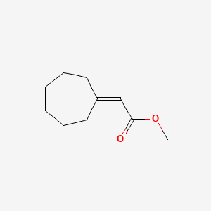 molecular formula C10H16O2 B1599548 Methyl cycloheptylideneacetate CAS No. 92984-49-1