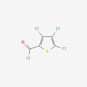 3,4,5-Trichlorothiophene-2-carbonyl chloride
