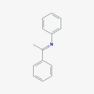 molecular formula C14H13N B159955 N-(1-Phenylethylidene)aniline CAS No. 1749-19-5