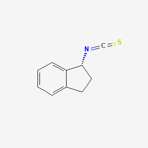 molecular formula C10H9NS B1599553 (R)-(-)-1-Indanyl isothiocyanate CAS No. 737000-97-4