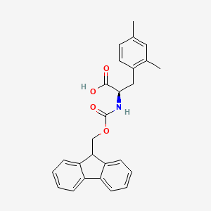 molecular formula C26H25NO4 B1599556 Fmoc-2,4-Dimethyl-D-phenylalanine CAS No. 1217627-86-5