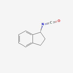 molecular formula C10H9NO B1599561 (R)-(-)-1-Indanyl isocyanate CAS No. 745783-80-6