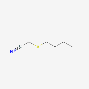 molecular formula C6H11NS B1599572 (n-Butylthio)acetonitrile CAS No. 71037-08-6