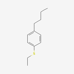 molecular formula C12H18S B1599573 1-n-Butyl-4-(ethylthio)benzene CAS No. 216393-65-6