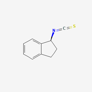 molecular formula C10H9NS B1599574 (S)-(+)-1-Indanyl isothiocyanate CAS No. 737000-84-9