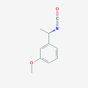 molecular formula C10H11NO2 B1599589 (S)-(-)-1-(3-Methoxyphenyl)ethyl isocyanate CAS No. 745784-08-1