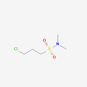 molecular formula C5H12ClNO2S B1599604 3-chloro-N,N-dimethylpropane-1-sulfonamide CAS No. 78472-00-1