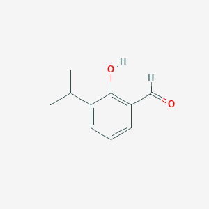 molecular formula C10H12O2 B1599607 2-羟基-3-异丙基苯甲醛 CAS No. 67372-96-7