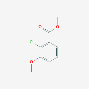 molecular formula C9H9ClO3 B1599610 Methyl 2-chloro-3-methoxybenzoate CAS No. 59425-26-2