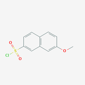 molecular formula C11H9ClO3S B1599619 7-methoxynaphthalene-2-sulfonyl Chloride CAS No. 56875-60-6