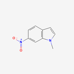 molecular formula C9H8N2O2 B1599623 1-甲基-6-硝基-1H-吲哚 CAS No. 99459-48-0