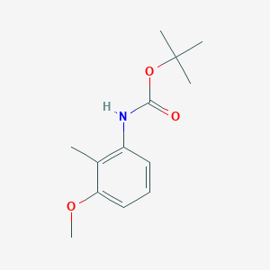 molecular formula C13H19NO3 B1599624 tert-Butyl (3-methoxy-2-methylphenyl)carbamate CAS No. 164082-77-3