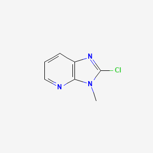 molecular formula C7H6ClN3 B1599631 2-Chloro-3-methyl-3H-imidazo[4,5-b]pyridine CAS No. 30458-68-5