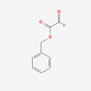 molecular formula C9H8O3 B1599646 Benzyl 2-oxoacetate CAS No. 52709-42-9