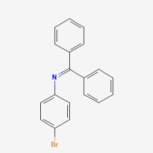 molecular formula C19H14BrN B1599647 N-Diphenylmethylene-4-bromoaniline CAS No. 53847-33-9
