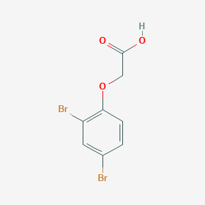 molecular formula C8H6Br2O3 B159966 2,4-Dibromophenoxyacetic acid CAS No. 10129-78-9