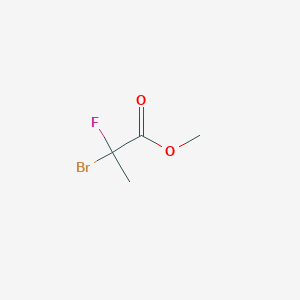 molecular formula C4H6BrFO2 B1599673 Methyl 2-bromo-2-fluoropropanoate CAS No. 157415-07-1