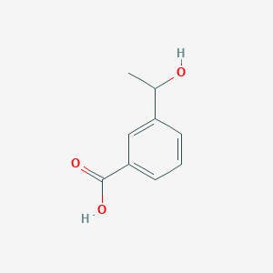 molecular formula C9H10O3 B1599683 3-(1-hydroxyethyl)benzoic Acid CAS No. 283608-37-7