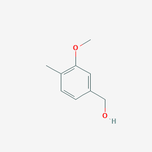 molecular formula C9H12O2 B1599690 (3-甲氧基-4-甲苯基)甲醇 CAS No. 4685-50-1