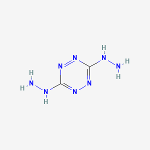 molecular formula C2H6N8 B1599697 3,6-二(肼基)-1,2,4,5-四嗪 CAS No. 5940-53-4
