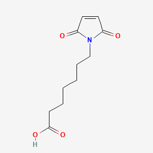 molecular formula C11H15NO4 B1599714 7-(2,5-dioxo-2,5-dihydro-1H-pyrrol-1-yl)heptanoic acid CAS No. 90267-85-9