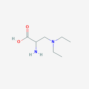 molecular formula C7H16N2O2 B1599720 3-(Diethylamino)alanine CAS No. 739363-49-6