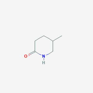 molecular formula C6H11NO B1599724 5-Methylpiperidin-2-one CAS No. 3298-16-6