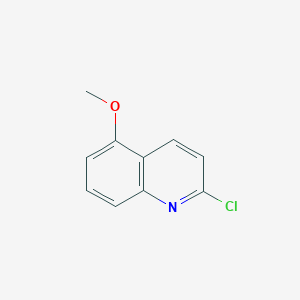 molecular formula C10H8ClNO B1599733 2-Chloro-5-methoxyquinoline CAS No. 160893-07-2