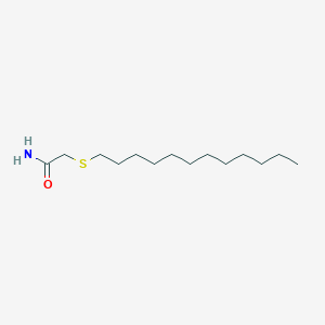 molecular formula C14H29NOS B159974 2-(Dodecylthio)acetamide CAS No. 10220-53-8