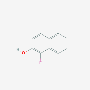 molecular formula C10H7FO B1599743 1-氟萘-2-醇 CAS No. 51417-63-1
