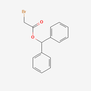 molecular formula C15H13BrO2 B1599745 Acetic acid, bromo-, diphenylmethyl ester CAS No. 79287-72-2