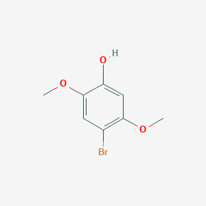 molecular formula C8H9BrO3 B1599776 4-Bromo-2,5-dimethoxy-phenol CAS No. 557757-32-1