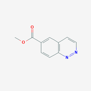 molecular formula C10H8N2O2 B1599777 Methyl Cinnoline-6-carboxylate CAS No. 318276-74-3