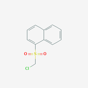 molecular formula C11H9ClO2S B1599803 1-((氯甲基)磺酰基)萘 CAS No. 87491-79-0
