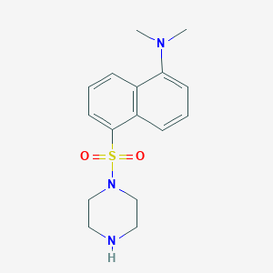 molecular formula C16H21N3O2S B1599804 1-丹磺酰哌嗪 CAS No. 86516-36-1