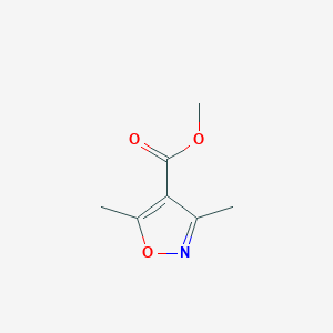 molecular formula C7H9NO3 B1599812 Methyl 3,5-dimethylisoxazole-4-carboxylate CAS No. 56328-87-1