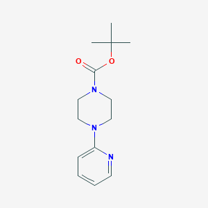 molecular formula C14H21N3O2 B1599819 叔丁基4-(吡啶-2-基)哌嗪-1-羧酸酯 CAS No. 77278-62-7
