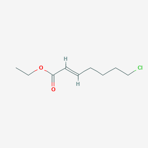 molecular formula C9H15ClO2 B1599822 乙基7-氯庚-2-烯酸酯 CAS No. 72448-93-2