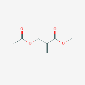 molecular formula C7H10O4 B1599827 Methyl 2-(acetoxymethyl)acrylate CAS No. 30982-08-2